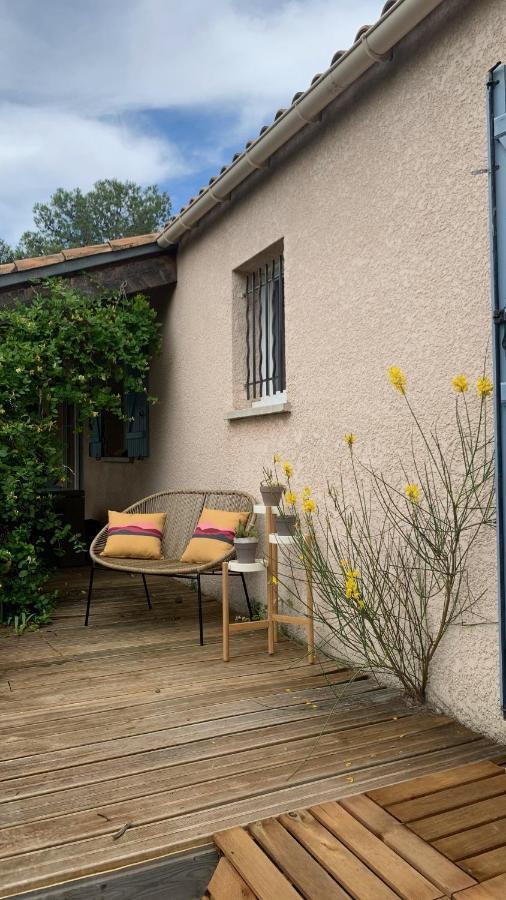 Villa en bordure de colline*piscine*clim*netflix Les Matelles Exterior foto